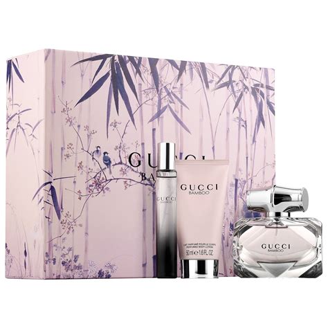 75ml gucci bamboo gift set|gucci bamboo perfume boots.